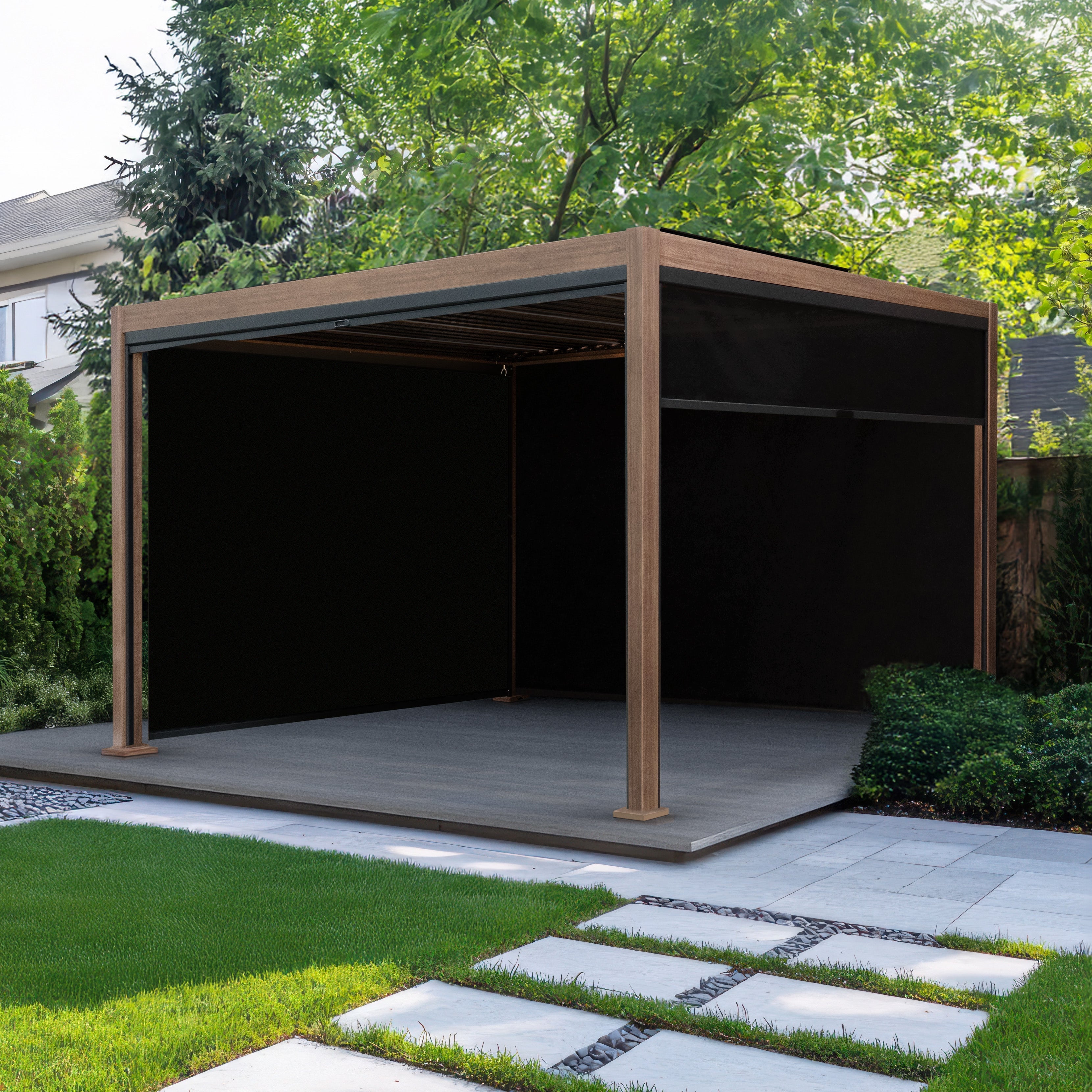 Wooden Aluminium Pergolas