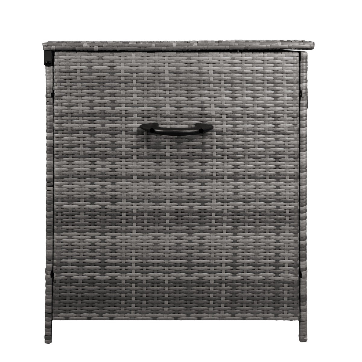 Rattan Cushion Storage Box 582L - Grey