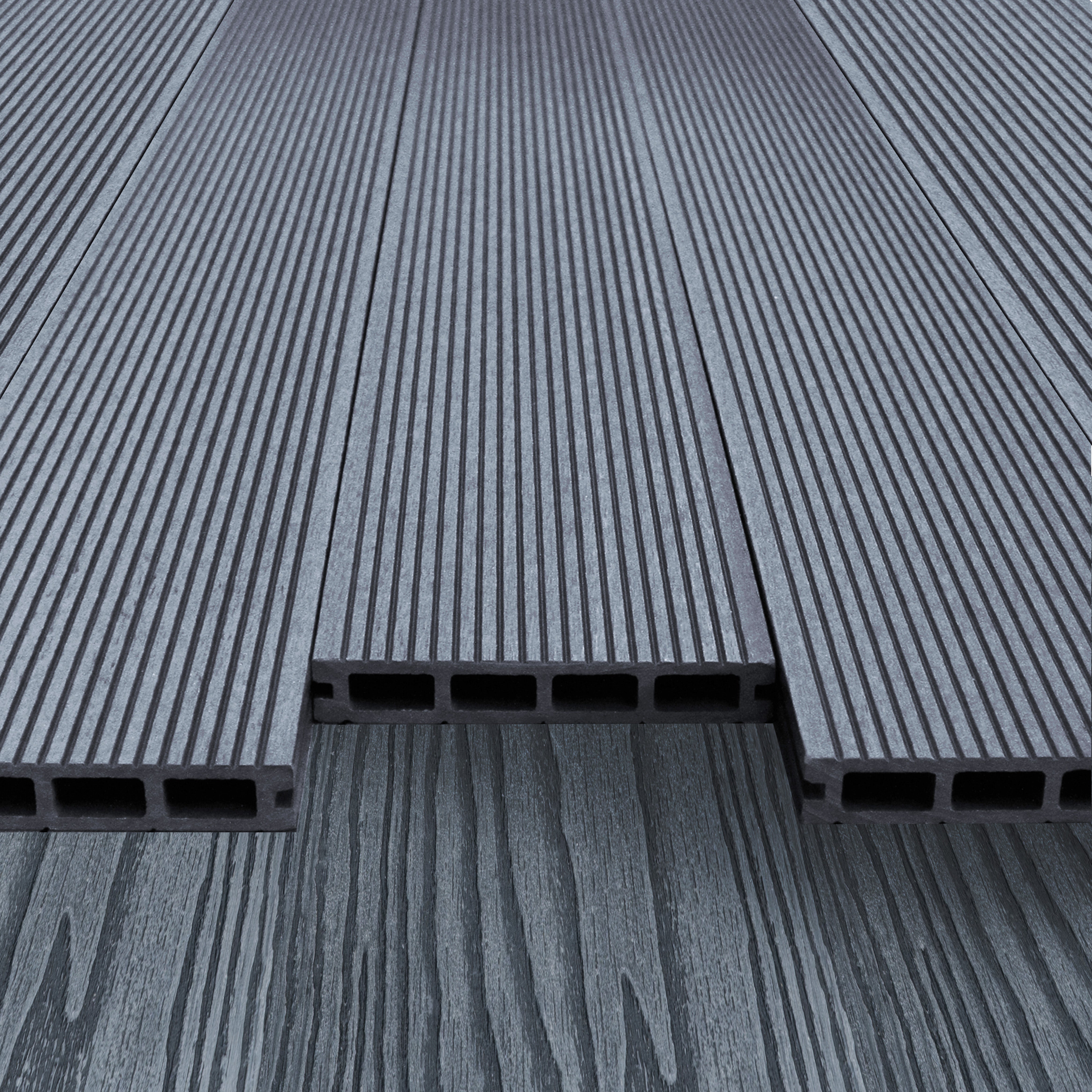 Composite Decking Boards x 5 – Grey